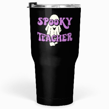 Discover Spooky Teacher Halloween Ghost Tumblers 30 Oz