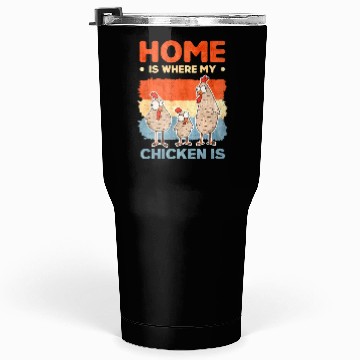 Discover Chickens Home Farmer Chicken Tumblers 30 Oz
