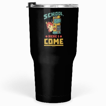 Discover School bus pet funny saying Tumblers 30 Oz