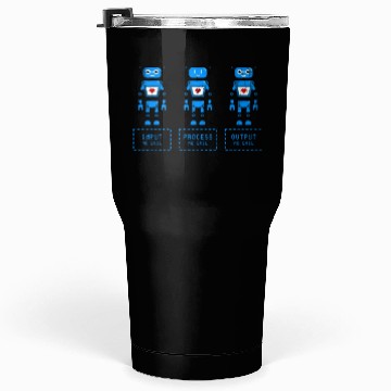 Discover Input No Evil Process No Evil Output No Evil - Tumblers 30 Oz