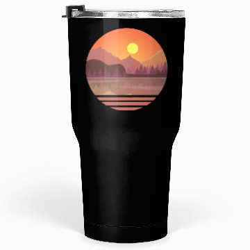 Discover Guitar Player Retro Reflection Acoustic Electric Tumblers 30 Oz