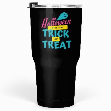 Discover halloween trick or treat Tumblers 30 Oz