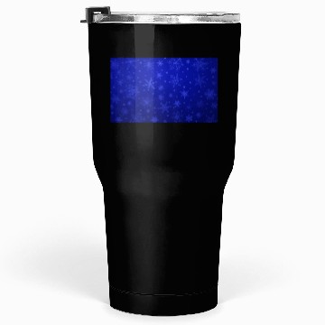 Discover Blue Snowflakes Christmas Pattern Tumblers 30 Oz