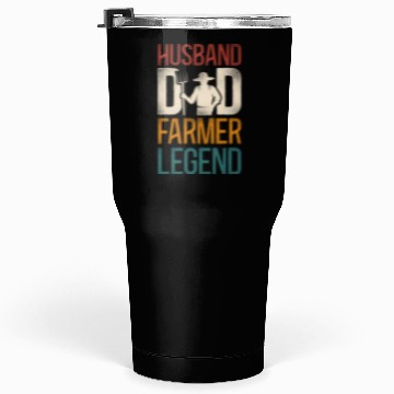Discover Farming Farmer Dad Father Tractor Tumblers 30 Oz