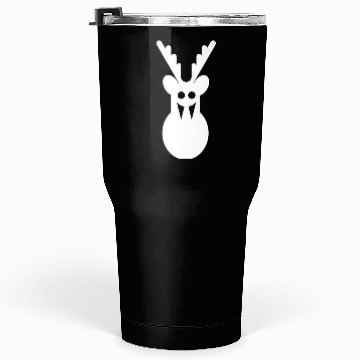 Discover Ghost White Deer Tumblers 30 Oz
