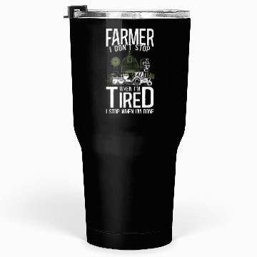 Discover Farming Farmer Tractor Vintage Tumblers 30 Oz