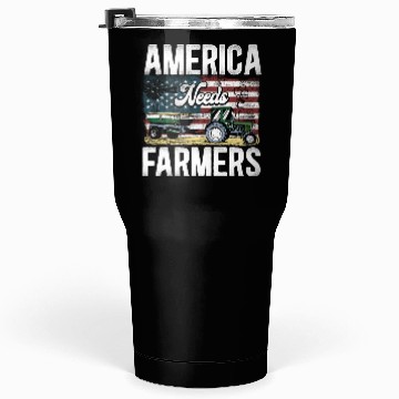 Discover Farming Farmer Tractor Vintage Us Tumblers 30 Oz