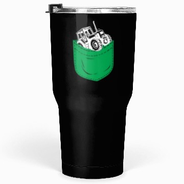 Discover Farming Farmer Pocket Tractor Tumblers 30 Oz