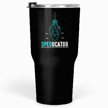 Discover Speducator Special Education Cute Sped Teacher Tumblers 30 Oz