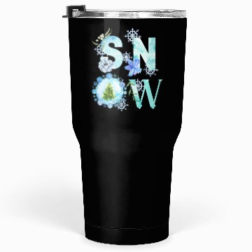 Discover Let it snow Tumblers 30 Oz