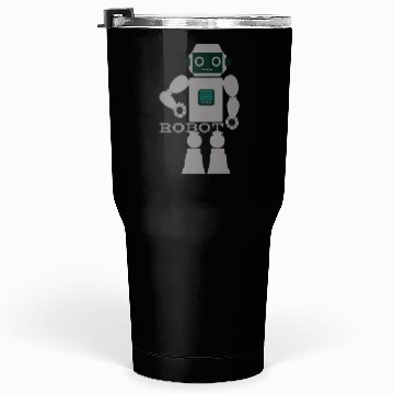 Discover ROBOT digital character. Tumblers 30 Oz