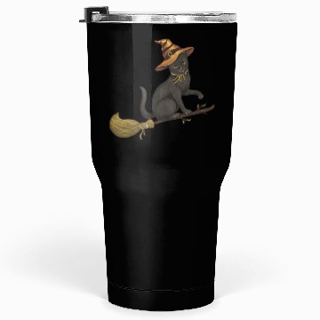 Discover Black Cat Witch Tumblers 30 Oz