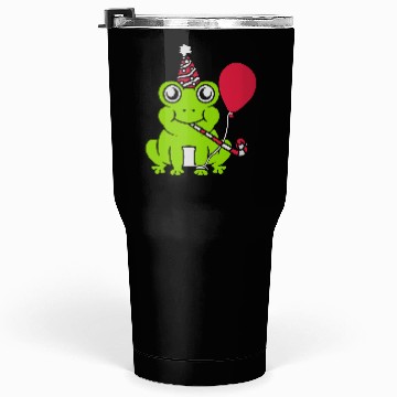 Discover Birthday celebrate party frog Tumblers 30 Oz