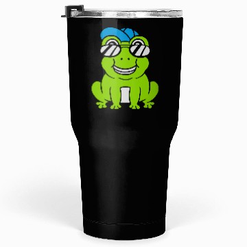 Discover Sunglasses Cap Frog Boy Tumblers 30 Oz