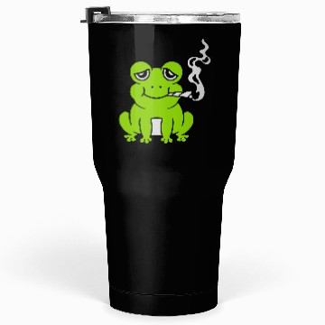 Discover Stoned Weed Joint Frog Tumblers 30 Oz