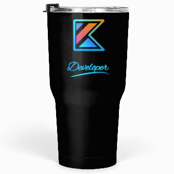 Discover kotlin developer | Unique design | programmer Tumblers 30 Oz