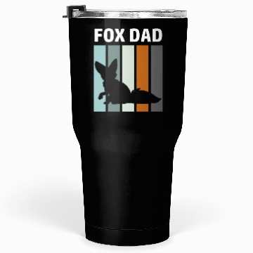 Discover Fox dad Tumblers 30 Oz