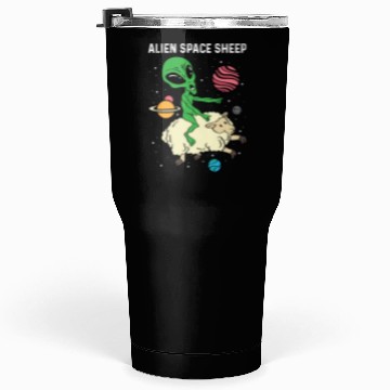 Discover Alien Space Sheep Astronaut Or Space Pilot Gift Tumblers 30 Oz