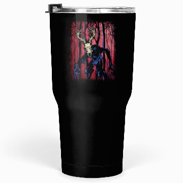 Discover Wendigo Folk Creature Forest Halloween Cryptid Tumblers 30 Oz