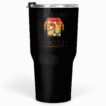 Discover Chickens Farmer Chicken Coop Tumblers 30 Oz