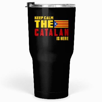 Discover Keep Calm Catalonia flag design Tumblers 30 Oz