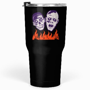 Discover Fine Graphic Halloween Zombie Funny Tumblers 30 Oz