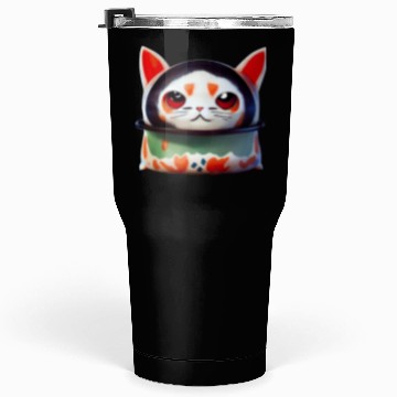 Discover Sushi Cat Tumblers 30 Oz