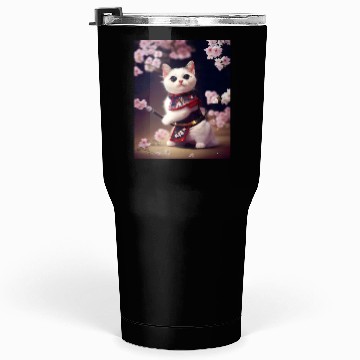 Discover Samurai Cat Tumblers 30 Oz