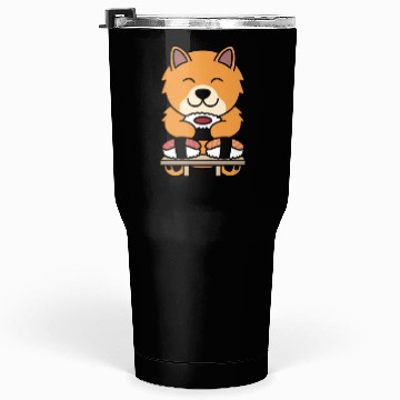 Discover Sushi Lover Pomeranian Tumblers 30 Oz