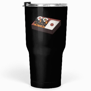 Discover Sushi Bento Box Doberman Tumblers 30 Oz