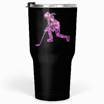 Discover Ice hockey hockey player girl girl Tumblers 30 Oz
