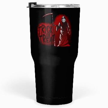 Discover Grim Reaper Trick or Treat Tumblers 30 Oz