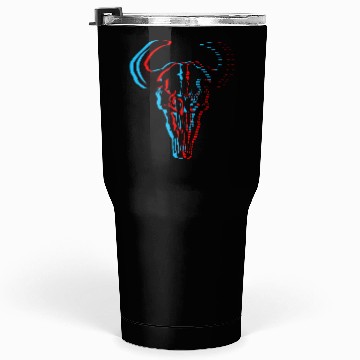 Discover Buffalo skull Tumblers 30 Oz