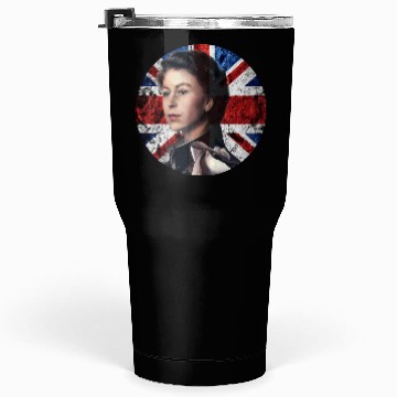 Discover Rip Queen Elizabeth II - Above All Else Tumblers 30 Oz