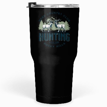 Discover Deer country club Tumblers 30 Oz