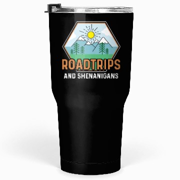 Discover Road Trip Shenanigans Nature Lover And Explorer Gi Tumblers 30 Oz