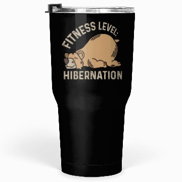 Discover Fitness Level: Hibernation Sleepy Head Gift Tumblers 30 Oz