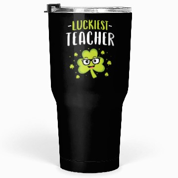 Discover Luckiest Teacher Leprechauns St Patricks Day Teach Tumblers 30 Oz