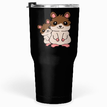 Discover family hamster small child Tumblers 30 Oz
