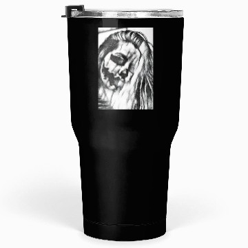 Discover Demonic Girl Black White Tumblers 30 Oz