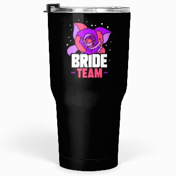 Discover Bride Team Wedding Bachelorette Party Cute Tumblers 30 Oz
