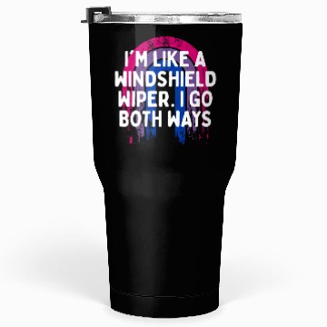 Discover I Go Both Ways Bisexual LGBTQ Bi Pride Funny Dad Tumblers 30 Oz
