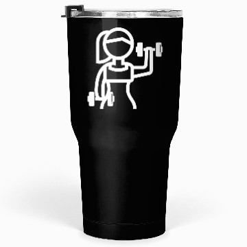 Discover Gym Girl power Tumblers 30 Oz
