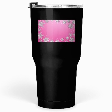 Discover Winter Snowflakes Pink White Tumblers 30 Oz