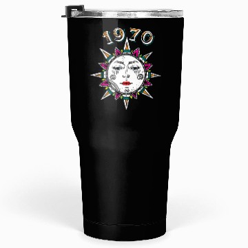 Discover 1970 Sun Face Tumblers 30 Oz