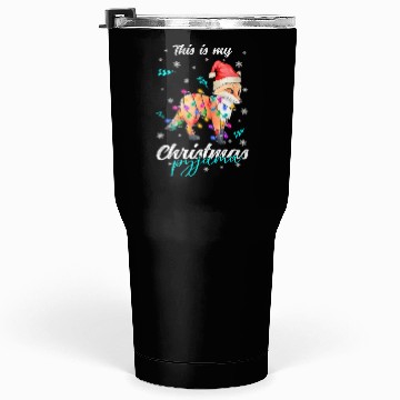 Discover Winter Christmas Pyjama Fox Tumblers 30 Oz