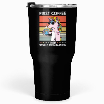 Discover Unicorn Coffee Sunglasses Tumblers 30 Oz