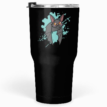 Discover Bat in japanese Kawaii Style Animal Tumblers 30 Oz