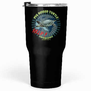 Discover Protect Marine Animal Turtle Tumblers 30 Oz
