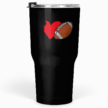 Discover I Love Football For Lovers American Football Tumblers 30 Oz